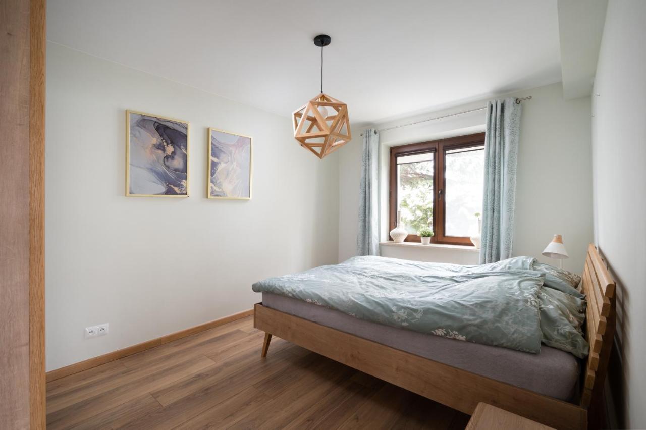 Apartament Albatros 75m z ogródkiem Varsóvia Exterior foto