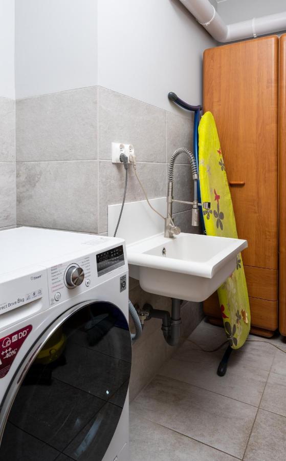 Apartament Albatros 75m z ogródkiem Varsóvia Exterior foto