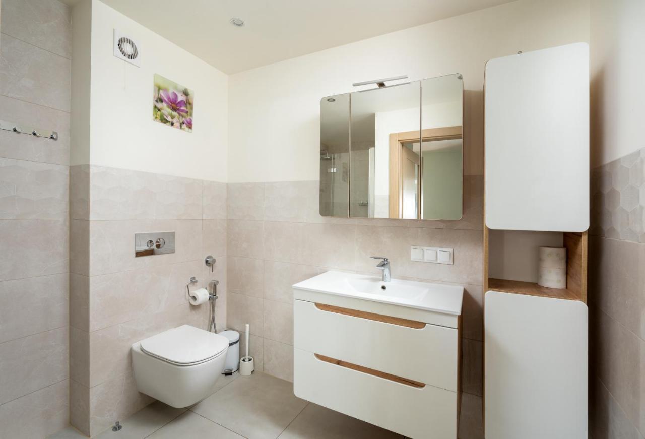 Apartament Albatros 75m z ogródkiem Varsóvia Exterior foto
