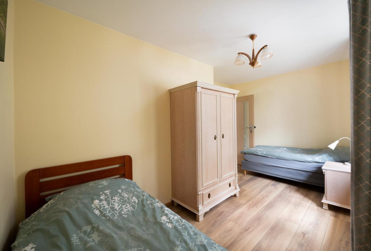 Apartament Albatros 75m z ogródkiem Varsóvia Exterior foto