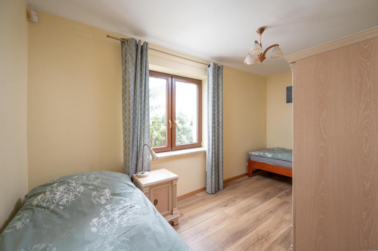 Apartament Albatros 75m z ogródkiem Varsóvia Exterior foto